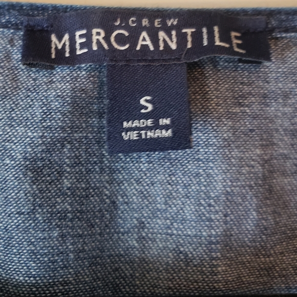 J Crew Mercantile Womens Denim Dress Size Small - Picture 3 of 3